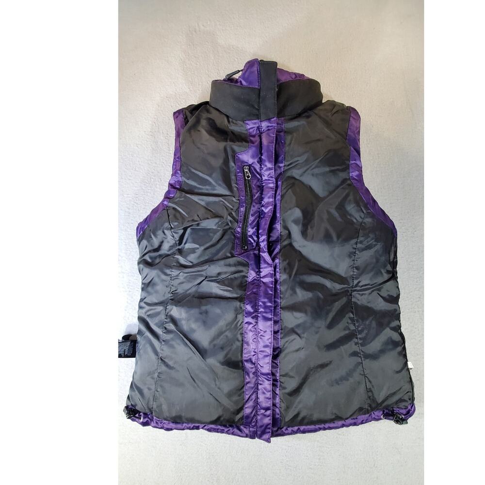 The North Face Aconcagua 550 Down Vest Women’s Small Purple Full Zip warm - Picture 7 of 9